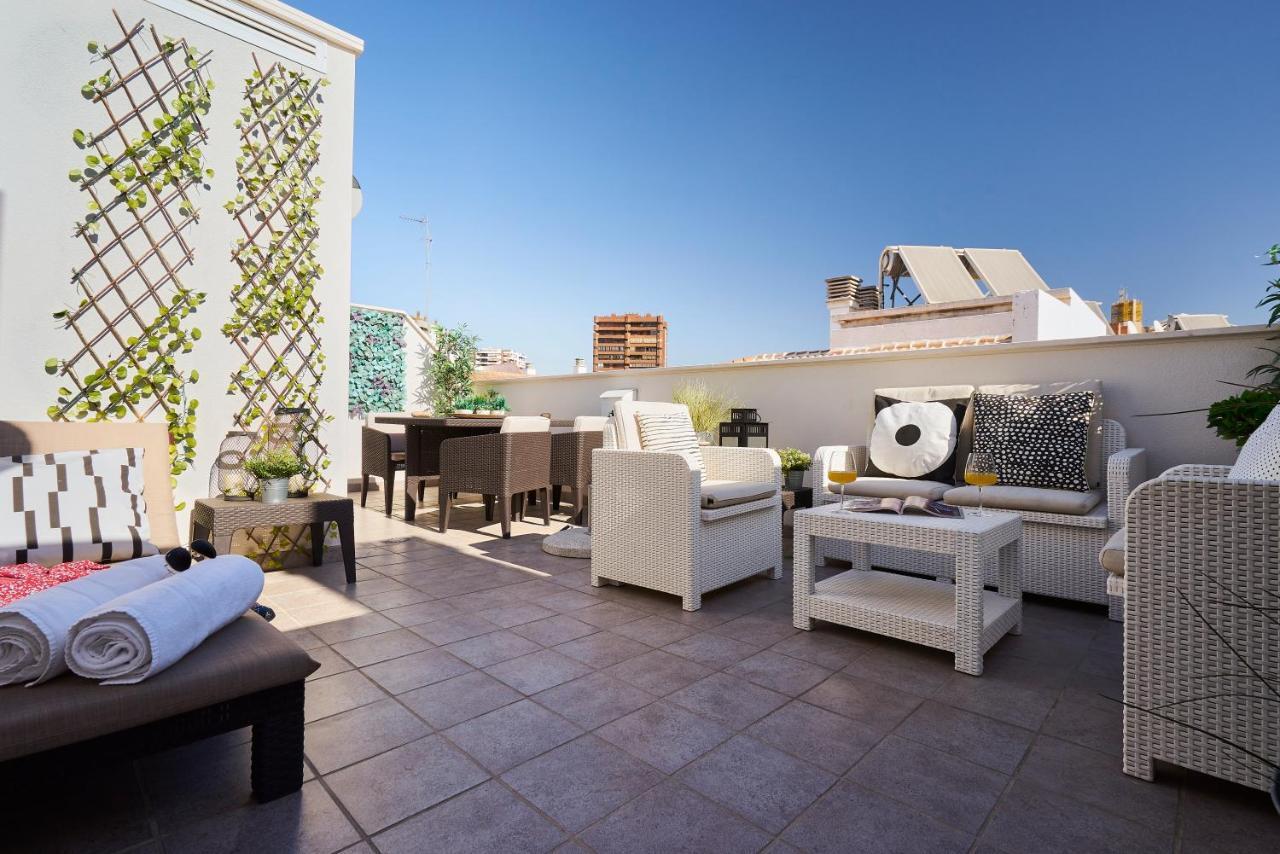 Studio Deluxe With Shared Roof Terrace Málaga Extérieur photo