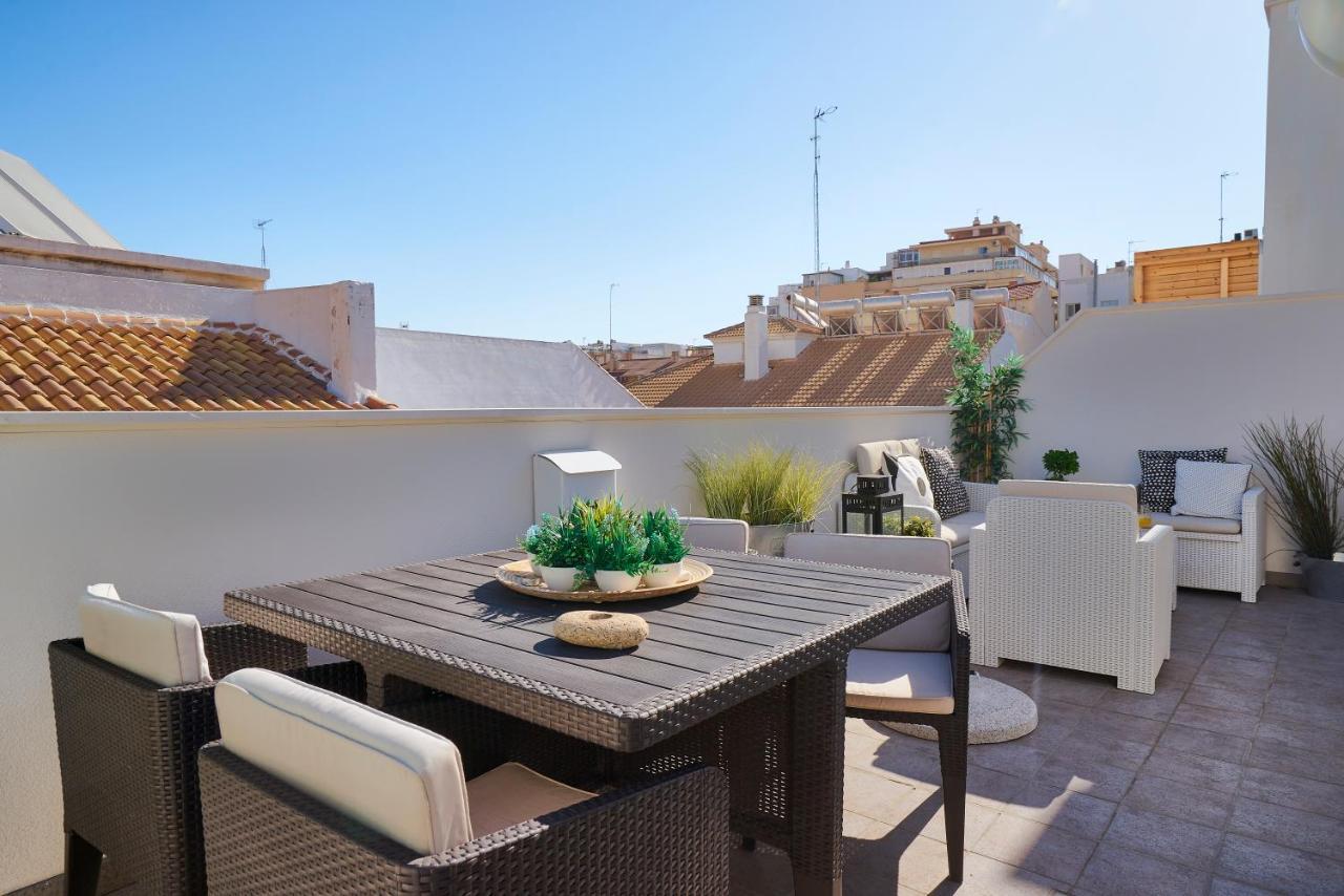 Studio Deluxe With Shared Roof Terrace Málaga Extérieur photo